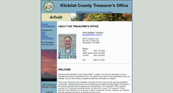 Desktop Screenshot of klickitatcountytreasurer.org